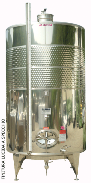 Albrigi mirror polish closed tank|